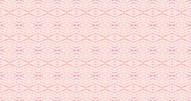 Violet Renkli Geometrik Desen. Etnik Geometrik Fırça. Kusursuz El Batik. Kusursuz suluboya desenli Pembe Bohem deseni. Su Boyası Geometrik Batik. Soyut Çizgili Ikat Fırçası.