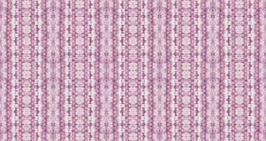Violet Renkli Geometrik Desen. Soyut Çizgili Ikat Fırçası. Soyut Suluboya Tekrarlayan Pembe Renkli Şekil Geometrik Şablon. Mor Renkli Bohem Batik. Kabile Bohem Fırçası. Kusursuz El Fırçası.