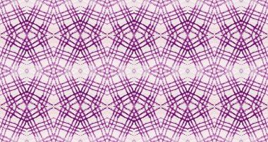 Mor Renkli Geometrik Desen. Soyut Boyalı Dalga. Kabile Bohem Fırçası. Soyut Suluboya Halı desenli Kusursuz Çizgili Boho Fırçası. Pembe renkli Bohem dokusu. Mor Renkli Geometrik Batik.