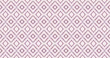 Violet Renkli Bohem deseni. Kabile Geometrik Batik. Soyut Çizgili Ikat Fırçası. Su Boyası Geometrik Doku. Kusursuz Boho Mark. Mor Renkli Bohem Fırçası. Kusursuz suluboya halı deseni