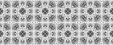 Basit Geometrik Desen. Gri Renkli Mürekkep Tekstil. Yerli Ikat Scribble Fırçası. Doodle Dalgalı Fırça. Soyut Tasarım Ikat Deseni. Siyah Renkli Etnik İkat Batik. Kusursuz Mürekkepsiz Halı.