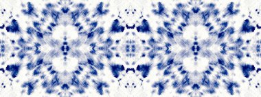 Color Spot. Blue Cotton Acrylic Mark. Tiedye Geometric Drawn Concept. Indigo Colour Boho Smudge. Boho Geometric Effect. Wet Creative Seamless Stain. Ink Abstract Brush. Boho Ink Splatter Texture