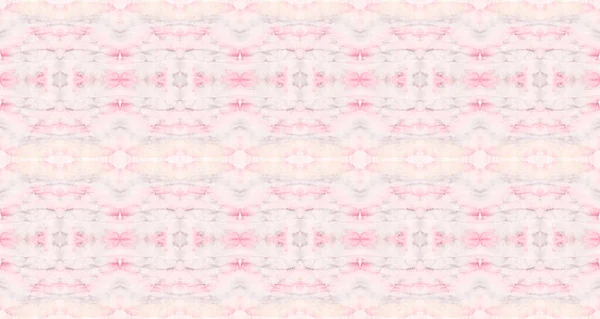 Aquarell Bohemian Pattern Nahtloser Streifen Ikat Pinsel Geometrisches Muster Grauer — Stockfoto