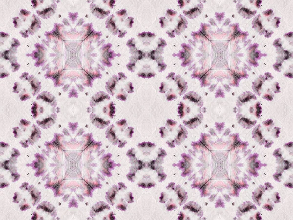 Пурпурный Цвет Племя Богемный Батик Абстрактный Акварельный Паттерн Seamless Stripe — стоковое фото