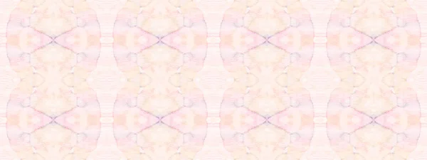 Violet Color Bohemian Pattern Pink Colour Geometric Textile Water Color — Stock Photo, Image