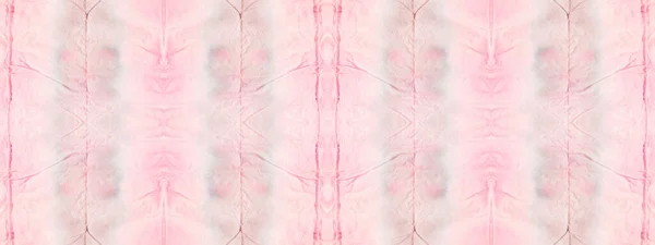 Pink Abstract Spot Ictus Astratto Della Mano Tintura Cravatta Forma — Foto Stock