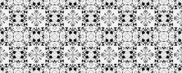 Basit Bohem Düzeni. Kusursuz Ikat Suluboya Halı. Kusursuz Tasarım Mürekkep Şablonu. Gri renkli Ikat Doodle dokusu. Kabile Mürekkebi Karalama Fırçası. Siyah Renkli Etnik Geo Batik. Doodle El Yazdırma.