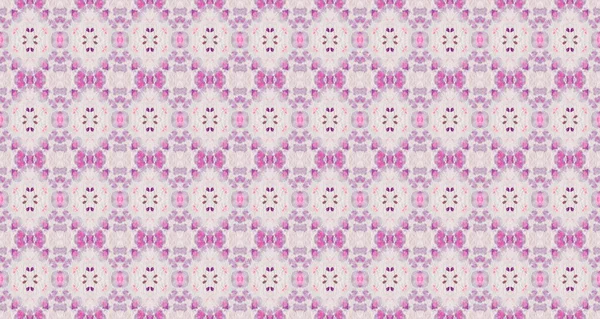 Фиолетовый Цветовой Геометрический Узор Водный Цвет Чешской Кисти Племя Богемный — стоковое фото