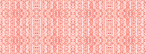 Vattenfärg Geometriskt Mönster Rosa Färg Bohemiskt Mönster Sömlös Ikat Batik — Stockfoto