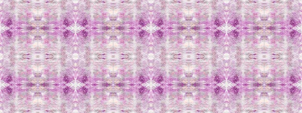 Patrón Geométrico Acuarela Tribal Bohemian Brush Batik Geométrico Color Púrpura —  Fotos de Stock