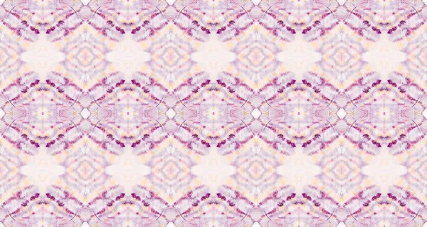 Фиолетовый Цветовой Геометрический Узор Бесшовный Бледный Батик Абстрактная Полоска Иката — стоковое фото