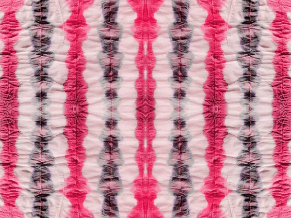 Tvätta Abstrakt Mark Art Pink Color Shibori Mark Magenta Line — Stockfoto