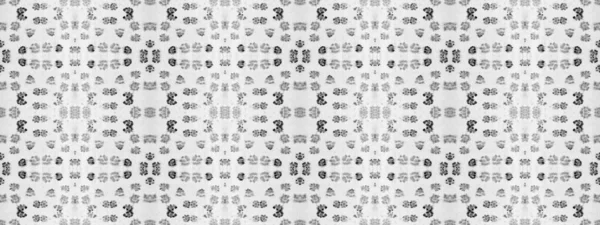 Gray Abstrakcyjna Plama Linia Art Wzór Akwarela Etniczna Black Concept — Zdjęcie stockowe