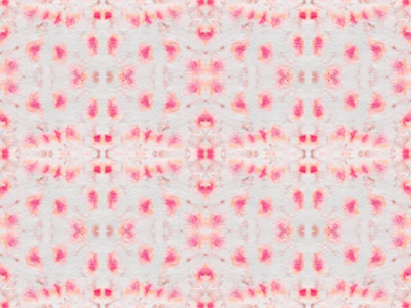 Aquarel Boheemse Patroon Rood Geometrische Kleurpatroon Etnische Boheemse Batik Abstracte — Stockfoto