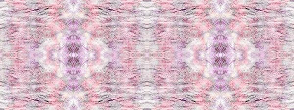 ピンクのシームレススポット 赤い水ブラシ ウェットレッドカラータイダイドロップ 地理カラフルな抽象的な形状 ダイピンクの抽象的なデザインを結ぶ パステル幾何学ストライプパターン マゼンタ ストロークを洗って ウォッシュインクパターン — ストック写真