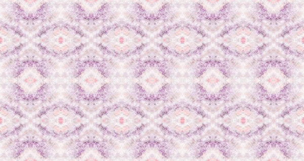 Purple Color Bohemian Pattern Abstract Ikat Wave Tribal Geometric Batik — Stock Photo, Image