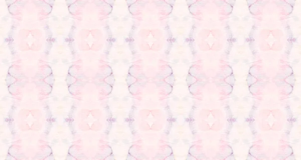 Violet Kleur Geometrische Patroon Naadloze Streep Ikat Batik Aquarel Boheemse — Stockfoto