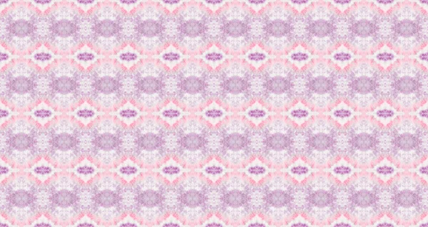 Violett Färg Bohemiskt Mönster Abstrakt Stripe Ikat Brush Sömlös Ikat — Stockfoto