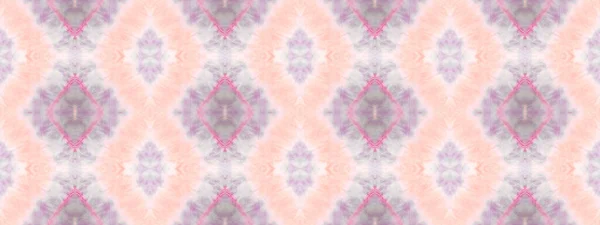 Violet Kleur Geometrische Patroon Rood Kleur Geometrische Textiel Aquarel Boheemse — Stockfoto