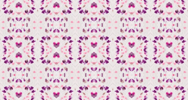 Geometrisches Muster Violetten Farben Lila Farbe Geometrische Batik Tribal Bohemian — Stockfoto