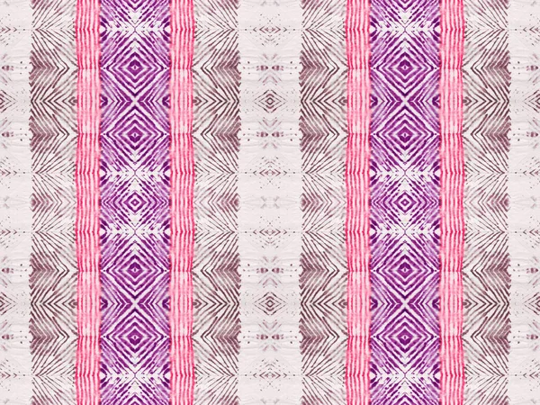 Violet Renkli Bohem deseni. Kusursuz suluboya halı desenli kusursuz çizgili Ikat fırçası. Soyut Pale Batik. Kabile Geometrik Fırçası. Gri Renkli Bohem deseni. Mor Renkli Geometrik Batik.