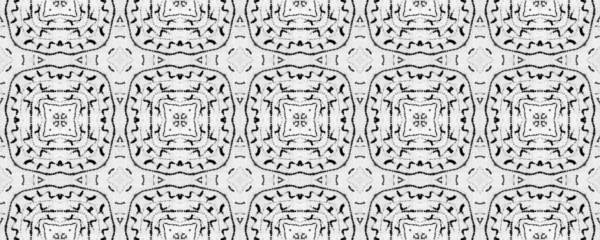 Απλό Μποέμικο Μοτίβο Αφηρημένη Ρίγα Μοτίβο Μελανιού Doodle Dyed Batik — Φωτογραφία Αρχείου