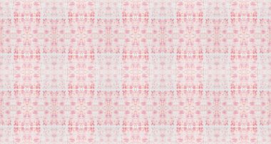 Violet Renkli Geometrik Desen. Soyut Ikat Dalgası. Etnik Geometrik Fırça. Kusursuz çizgili Ikat fırçası. Su Boyası Geometrik Batik. Kusursuz suluboya halı deseni Pembe Bohem deseni.