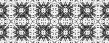 Siyah Renkli Karalama Kalıbı. Basit Etnik Boyanmış Batik. Kusursuz Ikat Scribble Halı. Kabile Ikat Scribble Fırçası. Doodle Stripe mürekkep deseni. Gri renkli mürekkep deseni. Soyut Boho Dalgası.