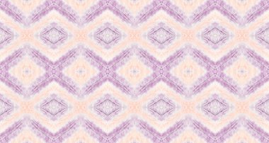 Su Rengi Bohem deseni. Soyut suluboya halı desenli kusursuz coğrafi fırça. Kırmızı Renkli Bohem dokusu. Soyut Çizgili Ikat Fırçası. Violet Color Geometric Batik. Etnik Bohem Fırçası.
