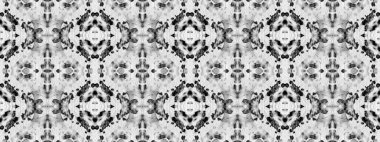 Kusursuz Mark 'ı yıka. Islak Yaratıcı Soyut Şekil. Tiedye Geometrik Kumaş Sıçraması. Geo Gri Renkli Shibori Blot. Boyalı El Soyut Tekrarla. Sanat Kara Leke. Çizgi mürekkep dokusu. Gri Kravat Boyası Tekrarla.