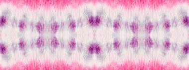 Kusursuz Spot 'u yıka. Kirli Kova Çizgili Şablon. Mürekkep Renk Fırçası. Magenta Elim Dikensiz Leke. Pembe kravat boyası. Art Suluboya Shibori Spot. Geo Magenta Soyut Sıçrama. Pembe Kırmızı Desen