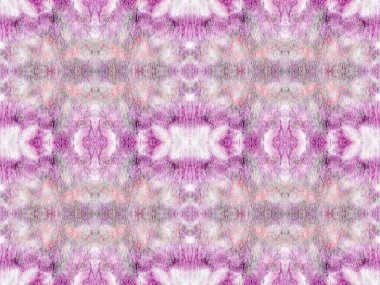 Violet Renkli Bohem deseni. Kabile Geometrik Batik. Su Boyası Geometrik Fırçası. Soyut Suluboya Şablon Tekrarlama Soyut Çizgili Ikat Fırçası. Su Boyası Bohem Tekstili. Kusursuz El İzi.