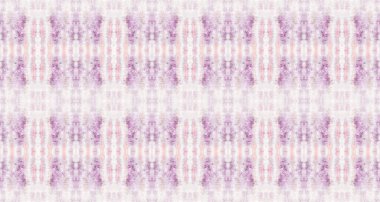 Mor Renkli Geometrik Desen. Soyut Ikat Dalgası. Violet Color Bohemian Batik. Soyut suluboya halı deseni kırmızı renk geometrik desen. Kusursuz çizgili Ikat Batik. Kabile Bohem Fırçası.