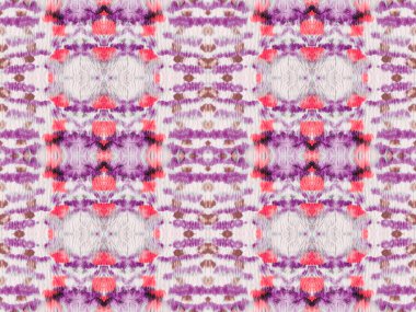 Mor Renkli Bohem deseni. Su Boyası Bohem Batik. Soyut suluboya halı desenli dikişsiz Ikat baskısı. Soyut Stripe Ikat Batik. Pembe renkli Geometrik Tekstil. Etnik Bohem Fırçası.