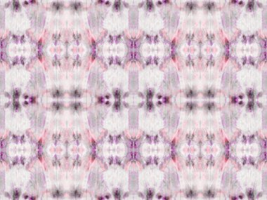 Violet Renkli Geometrik Desen. Soyut Çizgili Ikat Fırçası. Pembe Renkli Geometrik Desen. Kusursuz Ikat Batik. Etnik Geometrik Fırça. Mor Renkli Bohem Batik. Kusursuz Suluboya Tekrarı Deseni