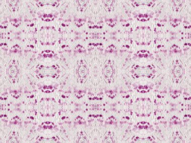 Su Rengi Geometrik Deseni. Kabile Bohem Fırçası. Soyut Çizgili Ikat Fırçası. Pembe Renkli Geometrik Desen. Violet Color Bohemian Batik. Kusursuz Suluboya Şablonu Tekrarla Kusursuz Boho Yazdırma.