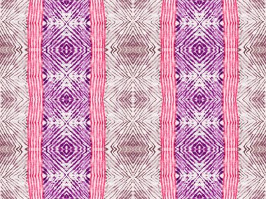 Mor Renkli Bohem deseni. Soyut Dalgalı Fırça. Etnik Bohem Batik. Soyut Suluboya Tekrarı Mor Bohem Fırçası. Kusursuz Çizgili Boho Batik. Pembe Renkli Geometrik Desen.