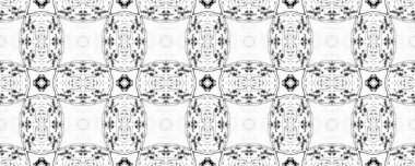 Basit Bohem Düzeni. Soyut Çizgi Fırçası. Doodle Tasarım Mürekkep Deseni. Siyah renkli Etnik Mürekkep Fırçası. Gri Renkli Mürekkep Karalama Tekstili. Kabile Ikat Doodle Batik. Soyut Ikat Suluboya Halı.