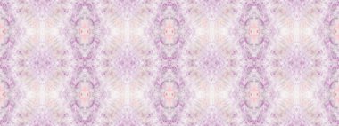 Violet Renkli Geometrik Desen. Mor Renkli Bohem Batik. Kabile Geometrik Fırçası. Su Rengi Geometrik Deseni. Kusursuz çizgili Ikat Batik. Soyut Suluboya Deseni Tekrarla Soyut Coğrafi Dalga.