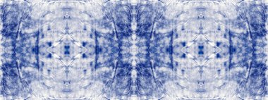 Macro Mark. Blue Colour Acrylic Mark. Colour Geometric Color Pattern. Ink Abstract Shape. Boho Geometric Effect. Indigo Cotton Hand Smudge. Boho Ink Splatter Texture Ink Abstract Seamless Brush.