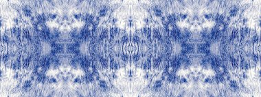 Macro Mark. Blue Cotton Acrylic Drip. Boho Ink Splatter Texture Cotton Geometric Fluid Pattern. Boho Geometric Canvas. Ink Gradient Seamless Paint. Indigo Colour Boho Canvas. Ink Abstract Brush.