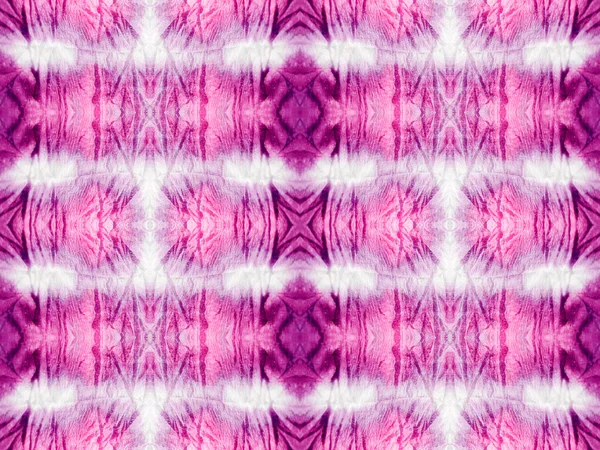 Patrón Geométrico Color Púrpura Ikat Mark Sin Costuras Textura Bohemia —  Fotos de Stock