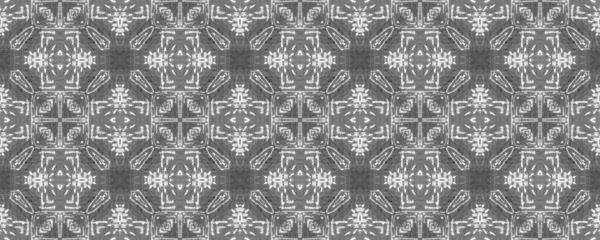Zwart Kleur Geometrisch Patroon Eenvoudige Inheemse Wavy Batik Gray Colour — Stockfoto