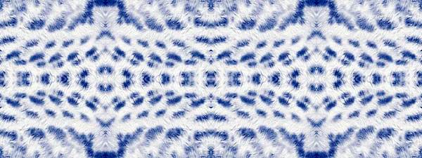 Cloth Spot Blue Cotton Tie Dye Drop Wet Gradient Seamless — Stok fotoğraf