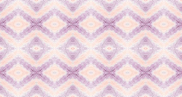 Colore Viola Bohemien Pattern Batik Geometrico Colore Viola Spazzola Tribale — Foto Stock