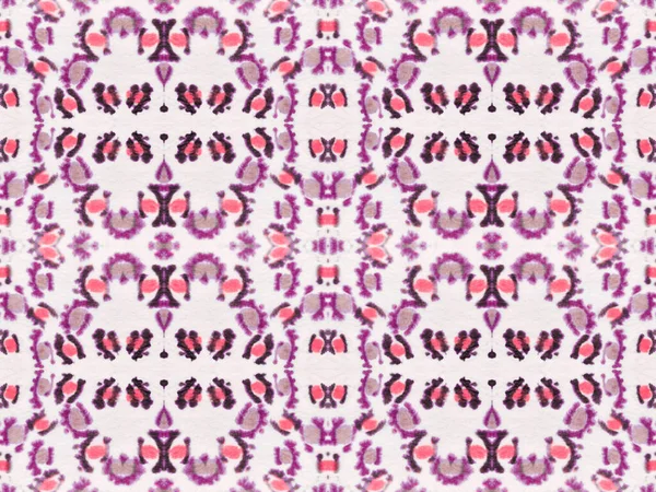 Фиолетовый Цветовой Геометрический Узор Бесшовная Ручная Волна Бесшовный Акварельный Ковер — стоковое фото
