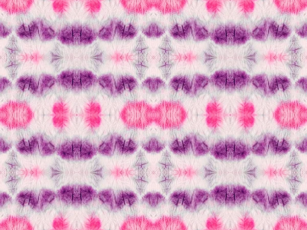 Purple Color Bohemian Pattern Abstract Stripe Ikat Brush Tribal Geometric — Stock Photo, Image