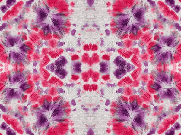 Rosa Abstrakt Fläck Bläck Smutsiga Borste Bind Dye Pink Abstract — Stockfoto