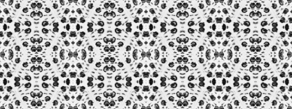 Nahtloser Spot Punkt Schwarze Form Kunst Bunte Abstrakte Pinsel Tie — Stockfoto