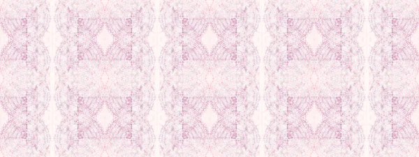 Patrón Geométrico Color Violeta Batik Mano Abstracta Inconsútil Acuarela Repetición —  Fotos de Stock